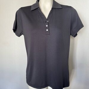 Pebble Beach - Short Sleeve Polo - Dark Gray - Size M - NWT